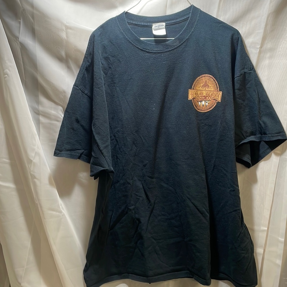 vintage cowboy hardware wild west rodeo shirt